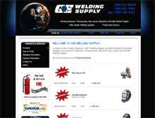 Tablet Screenshot of geweldingsupply.com